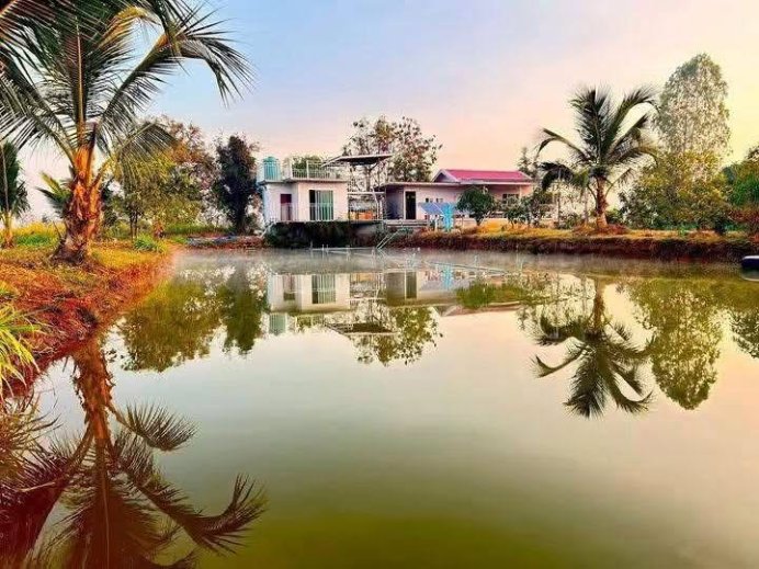 😻 An Amazing Deal!   NEW INSTRUCTION ALERT ‼️   🌿🏡 Countryside Garden Home with Private Fishing Lake – Only 1.5M Baht 🏡🌿