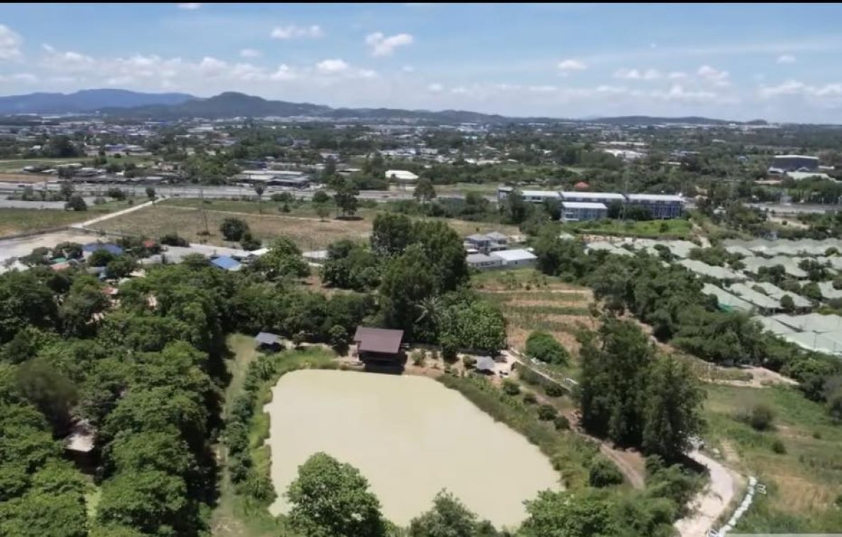 🤩 ⭐️ ☀️ 🎣 🐠 🇹🇭 New Instruction ‼️  Fishing Lake Land for Sale in Sriracha, Chonburi 🇹🇭